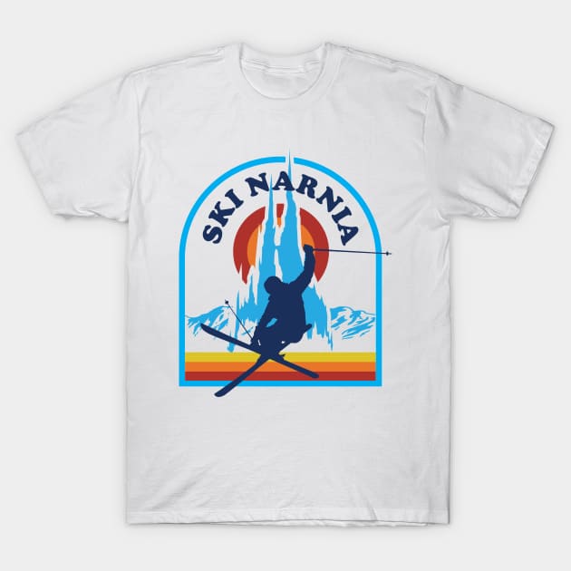 Ski Narnia T-Shirt by MindsparkCreative